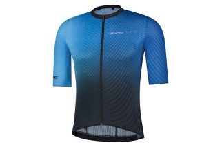 MAILLOT SHIMANO S-PHYRE LEGGERA MIRROR BLUE