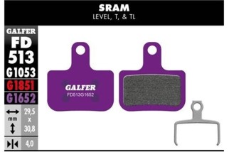 PASTILLA DE FRENO GALFER E-BIKE SRAM LEVEL T/TL
