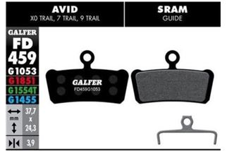PASTILLA DE FRENO GALFER STD SRAM GUIDE/XO TRAIL