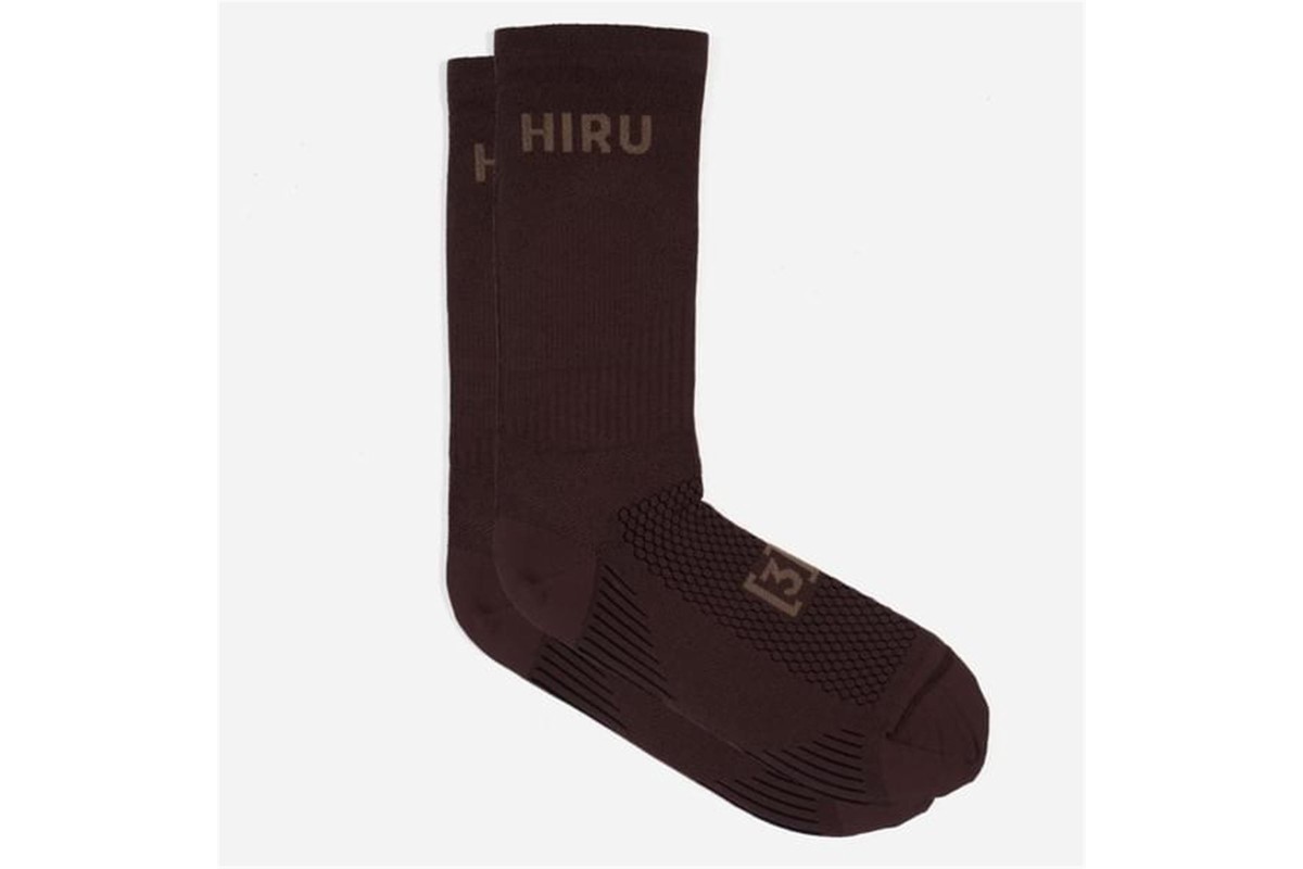 CALCETINES HIRU QSKIN CHOCOLATE