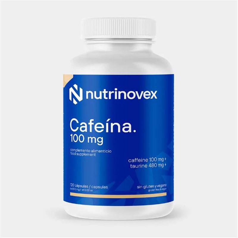 NUTRINOVEX CAFEINA 100MG 120 CAPS