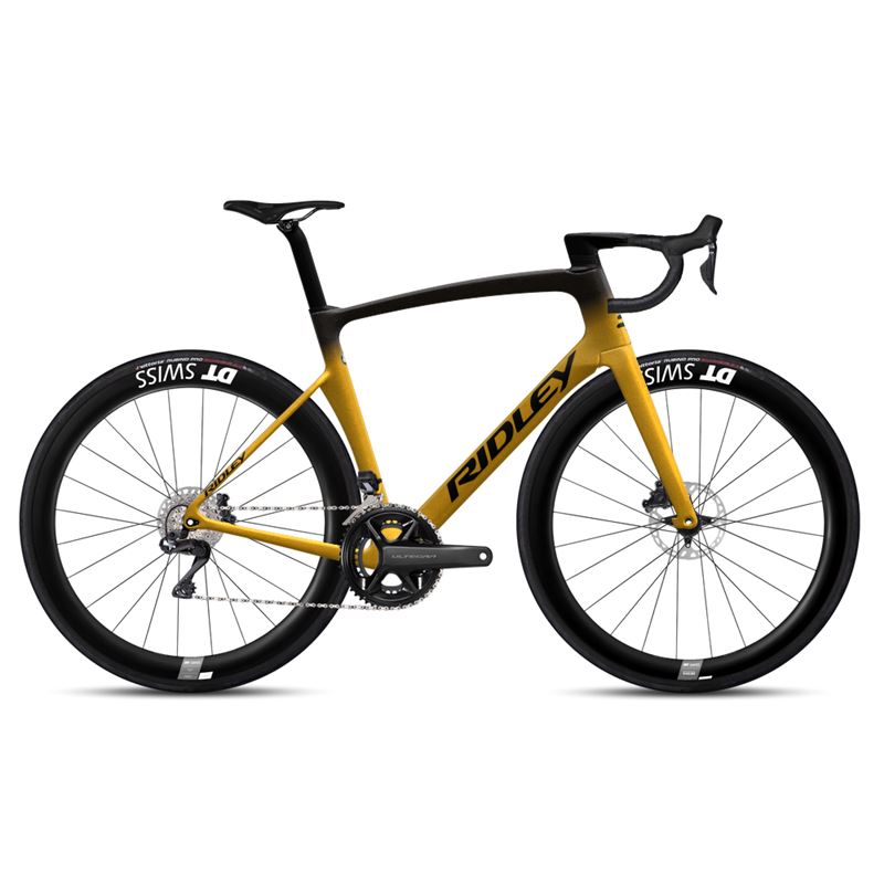 RIDLEY NOAH FAST ULTEGRA DI2 HONEY GOLD - BLACK (24)