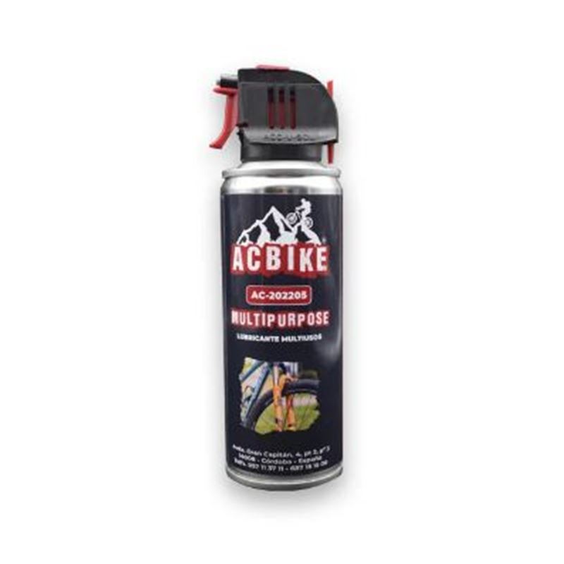 LUBRICANTE MULTIUSOS ACBIKE ANTIFRICCION SPRAY 200ML