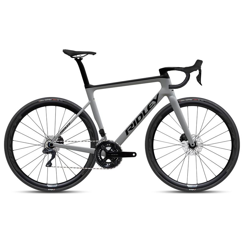 RIDLEY FALCON RS 105 DI2 BLACK - BATTLESHIP GREY (25)