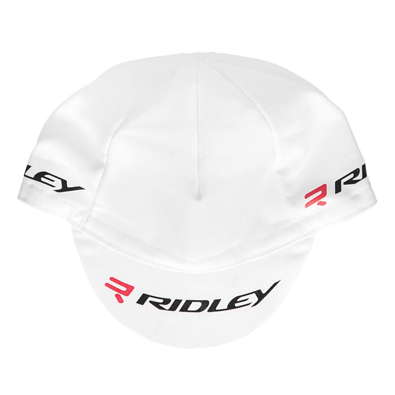 GORRA CICLISTA RIDLEY BLANCA T/U