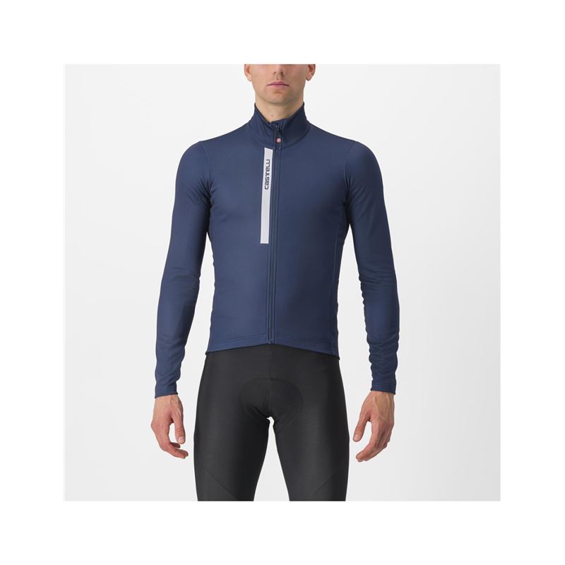 MAILLOT CASTELLI ENTRATA THERMAL AZUL