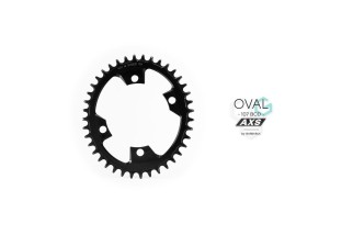 PLATO GARBARUK SRAM AXS 107BCD OVAL NEGRO