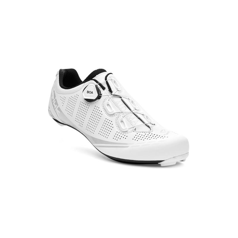 ZAPATILLAS SPIUK ALDAMA CARBONO ROAD MATT WHITE