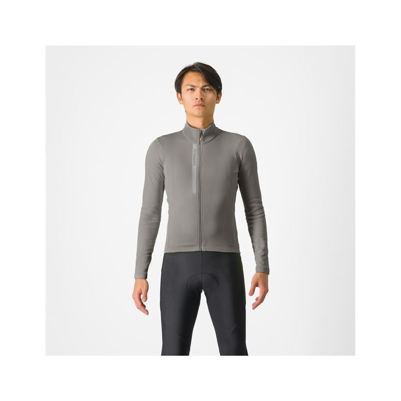 MAILLOT CASTELLI ENTRATA THERMAL VERDE