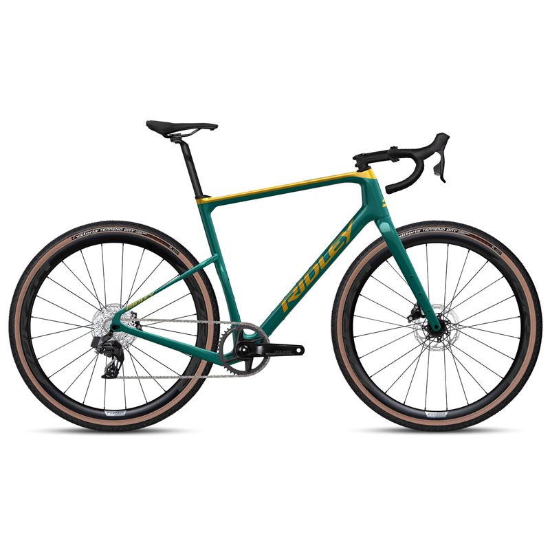 RIDLEY KANZO ADVENTURE GRX600 HONEY GOLD-OCEAN GREEN (25)