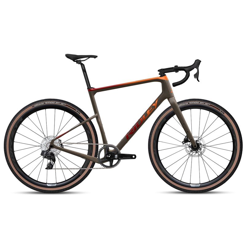 RIDLEY KANZO ADVENTURE GRX600 ORANGE-BORDEAUX-MET.BROWN (25)