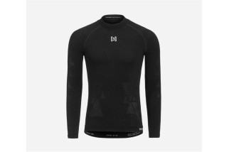 CAMISETA TERMICA INTERIOR HIRU MERINO NEGRA M/LARGA