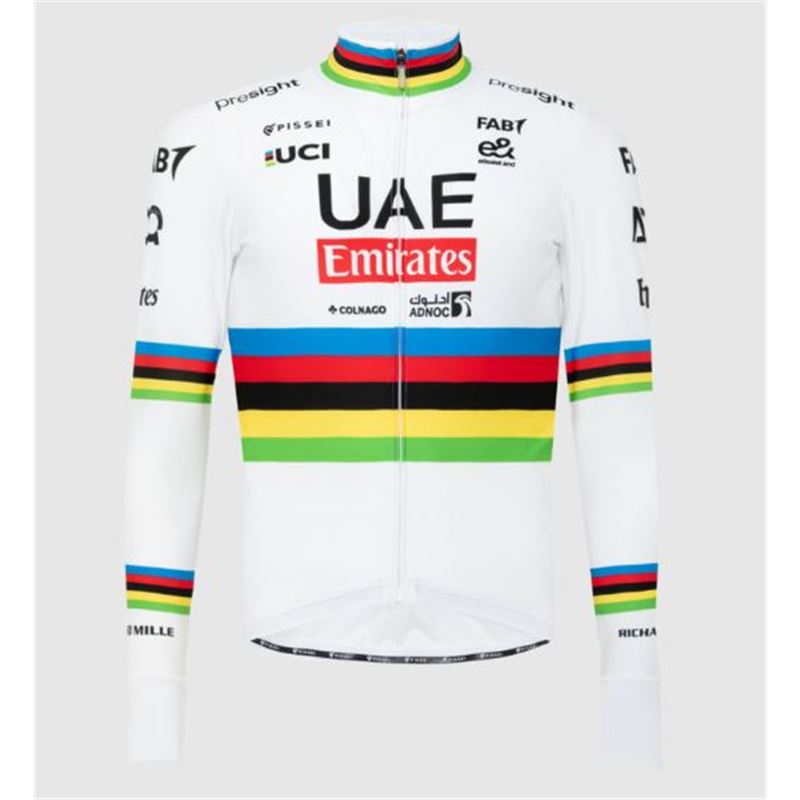 MAILLOT LARGO PISSEI UAE REPLICA TADEJ CAMPEON DEL MUNDO