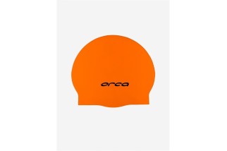 GORRO DE NATACIÓN ORCA SILICONE SWIM CAP NARANJA