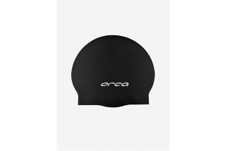 GORRO DE NATACIÓN ORCA SILICONE SWIM CAP NEGRO