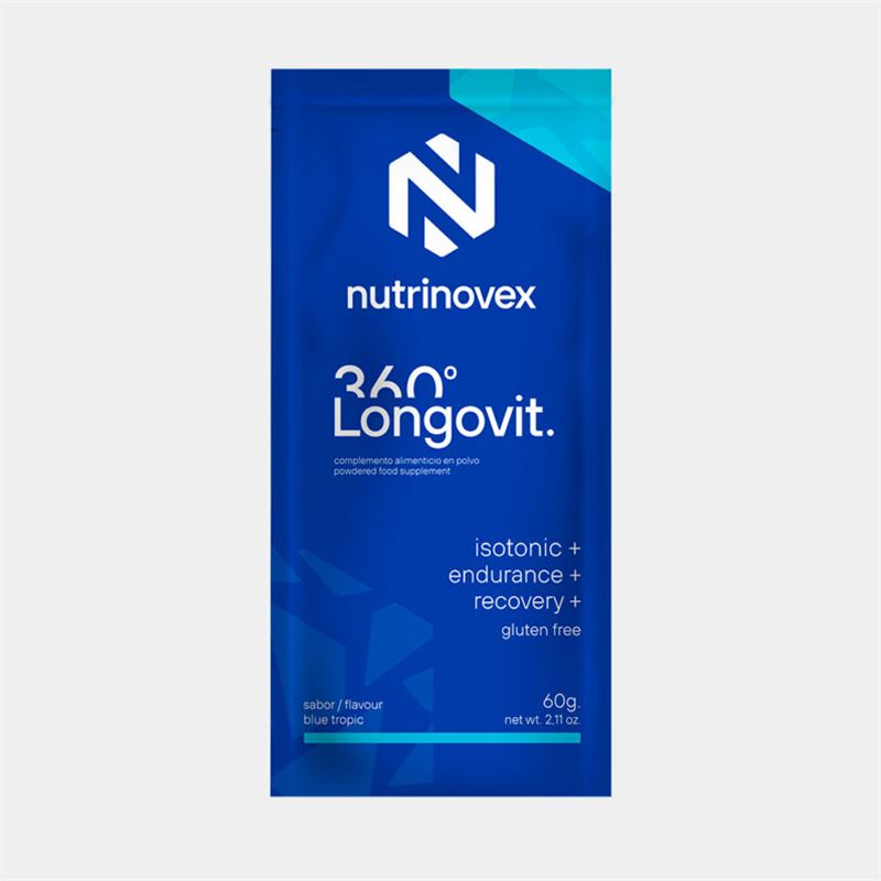 NUTRINOVEX ISOTÓNICO LONGOVIT 360º BLUE TROPIC 60 G