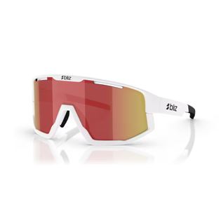 GAFAS BLIZ FUSION MATT WHITE - SMOKE&RED MIRR