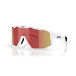 GAFAS BLIZ FUSION MATT WHITE - SMOKE&RED MIRR