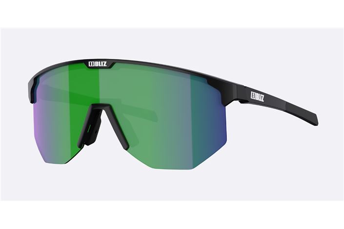 GAFAS BLIZ HERO MATT BLACK - SMOKE&GREEN MIRR