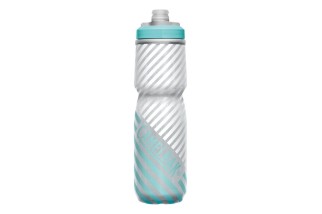 BIDON CAMELBAK PODIUM GREY/TEAL STRIPE 0.7L