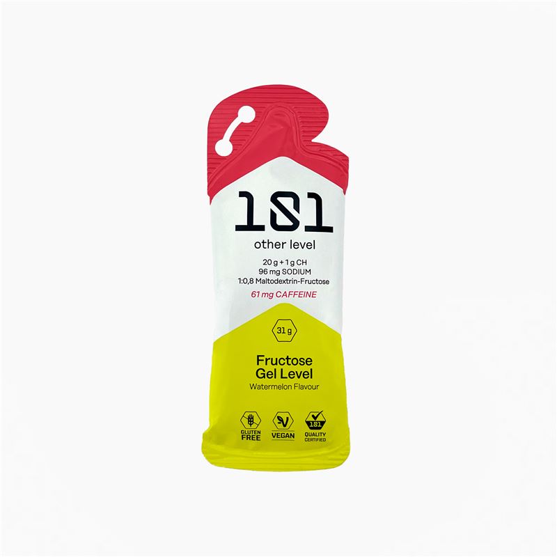 101 OTHER LEVEL GEL FRUCTOSA + CAFEINA 61MG WATERMELON 31GR