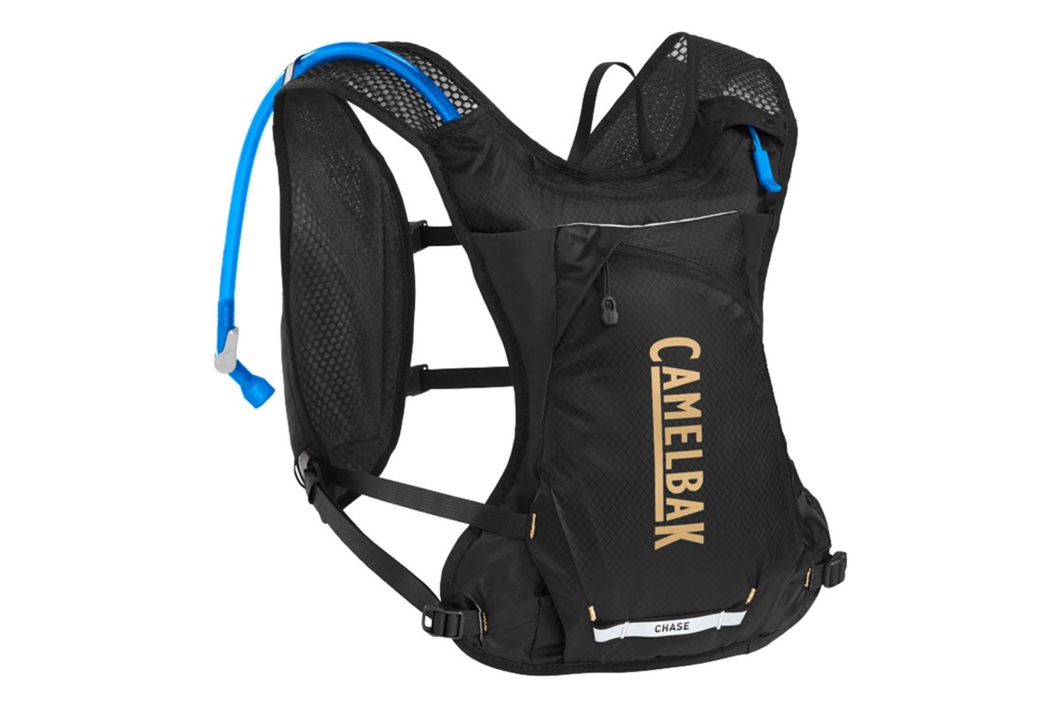 MOCHILA HIDRATACION CAMELBAK CHASE RACE 4 2.5L NEGRO