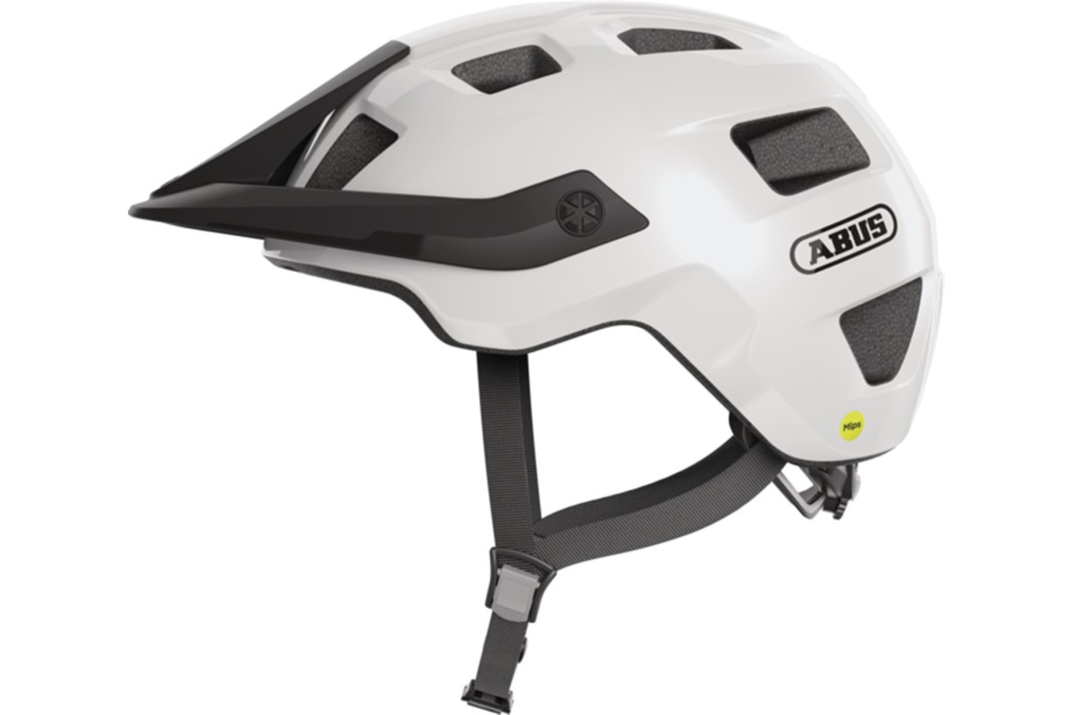 CASCO ABUS MOTRIP MIPS SHINY WHITE