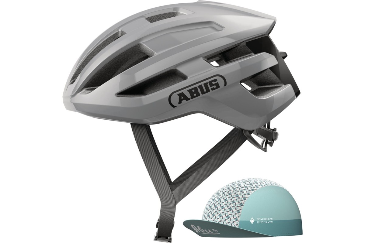 CASCO ABUS POWERDOME ACE RACE GRAY