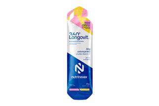 NUTRINOVEX GEL LONGOVIT 360º PRO FRESA-PLÁTANO 75G (50 CHO)