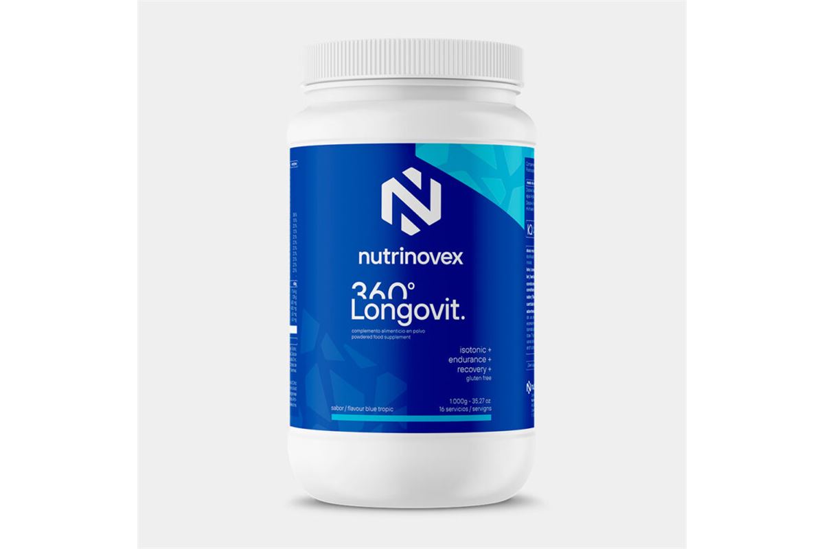 NUTRINOVEX ISOTÓNICO LONGOVIT 360º BLUE TROPIC 1000 G