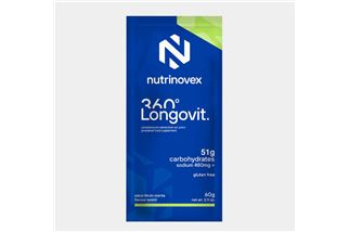 NUTRINOVEX ISOTÓNICO LONGOVIT 360º LIMON MENTA 60 G