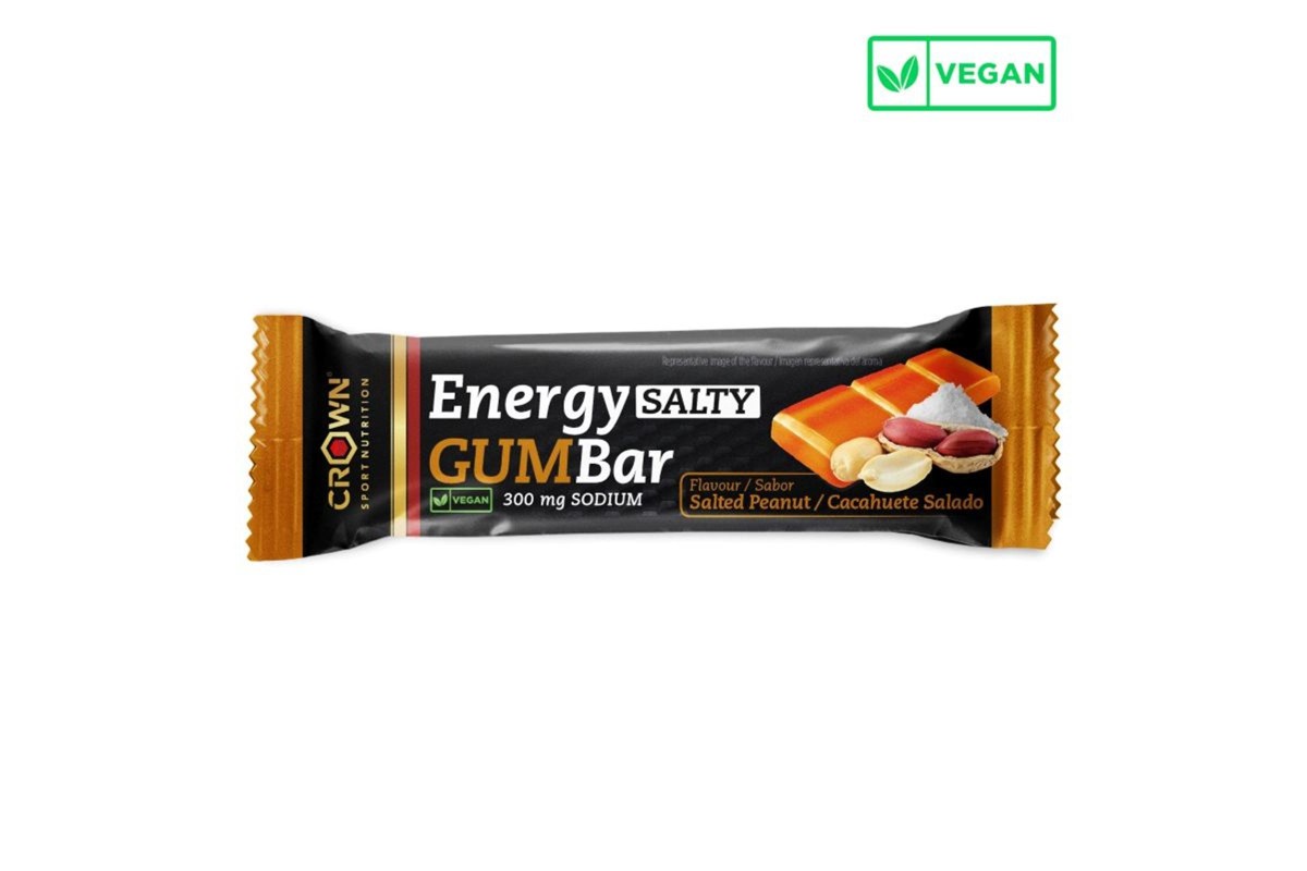 CROWN BARRITA GUM BAR VEGAN CACAHUETE SALADO