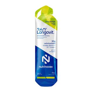NUTRINOVEX GEL LONGOVIT 360º LIMA LIMÓN 45G