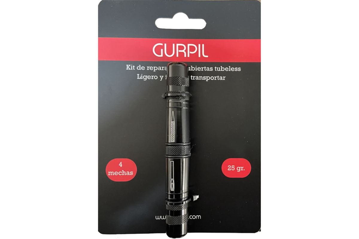 KIT REPARACIÓN TUBELESS + MECHAS GURPIL