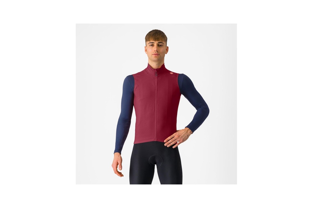 CHALECO CASTELLI ESPRESSO BURDEOS OSC
