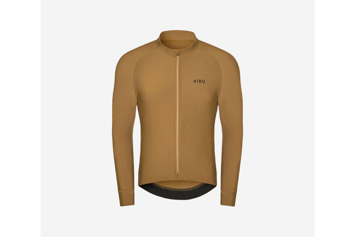 MAILLOT HIRU MANGA LARGA TÉRMICO CORE MUSTARD