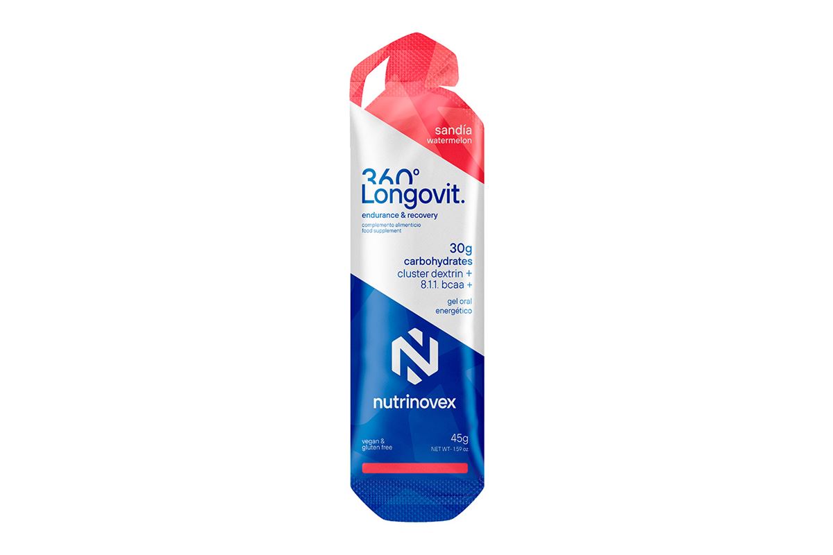 NUTRINOVEX GEL LONGOVIT 360º SANDÍA 45G