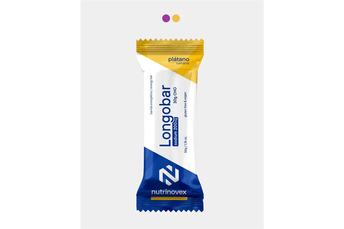 NUTRINOVEX BARRITA LONGOBAR PLÁTANO 30 G