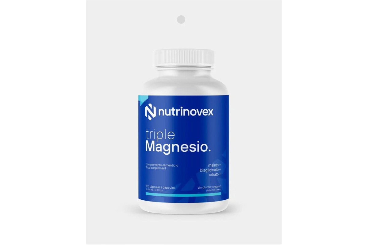 NUTRINOVEZ TRIPLE MAGNECIO 120 CAPSULAS