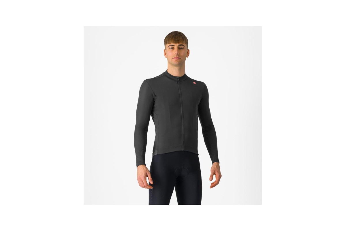 MAILLOT CASTELLI EXPRESSO THERMAL NEGRO