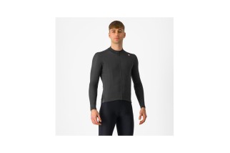 MAILLOT CASTELLI EXPRESSO THERMAL NEGRO