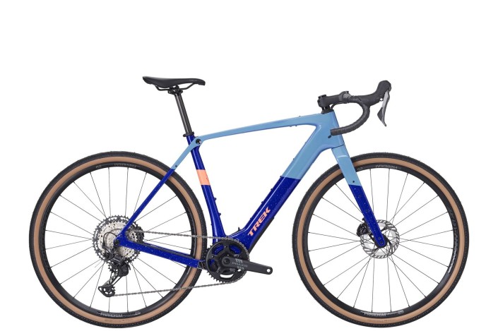 BICICLETA GRAVEL TREK CHECKPOINT+ SL5 FJORD BLUE-COBALT BLUE