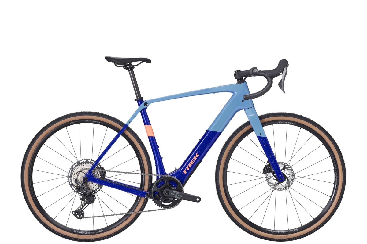 BICICLETA GRAVEL TREK CHECKPOINT+ SL5 FJORD BLUE-COBALT BLUE