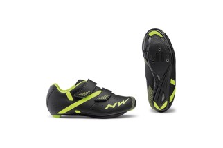 ZAPATILLAS NORTHWAVE TORPEDO 2 JR BLACK/FLUO