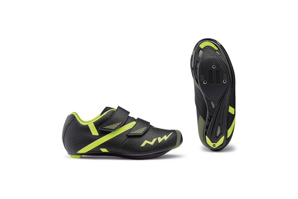 ZAPATILLAS NORTHWAVE TORPEDO 2 JR BLACK/FLUO