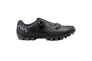 ZAPATILLAS NORTHWAVE HAMMER PLUS WIDE NEGRO-GRIS