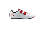 ZAPATILLAS NORTHWAVE REVOLUTION 3 WHITE - RED FLUO