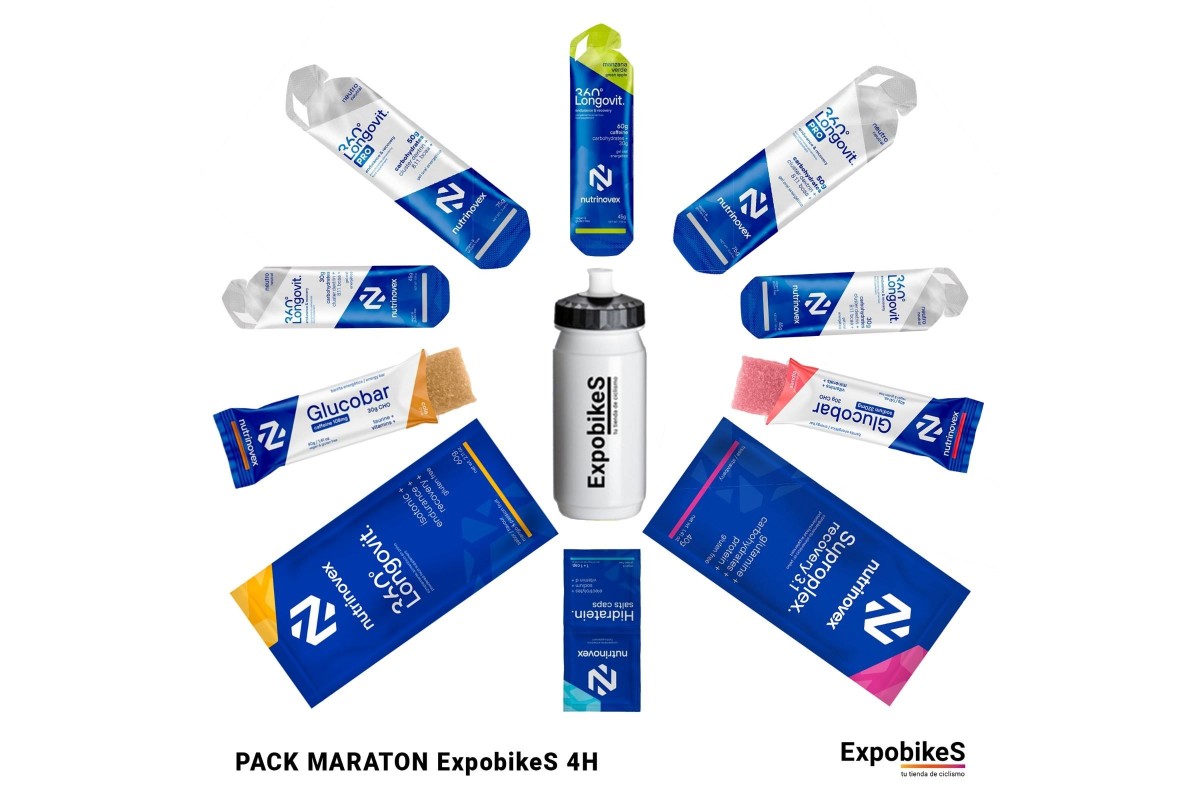 PACK NUTRINOVEX MARATÓN EXPOBIKES 4H