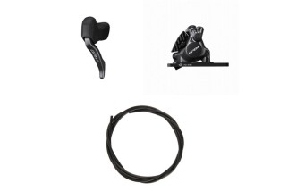 KIT FRENO SHIMANO GRX BRRX820KTBLRX825 IZQU DISC 160MM NEGRO