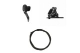 KIT FRENO SHIMANO GRX BRRX820KTBLRX825 IZQU DISC 160MM NEGRO